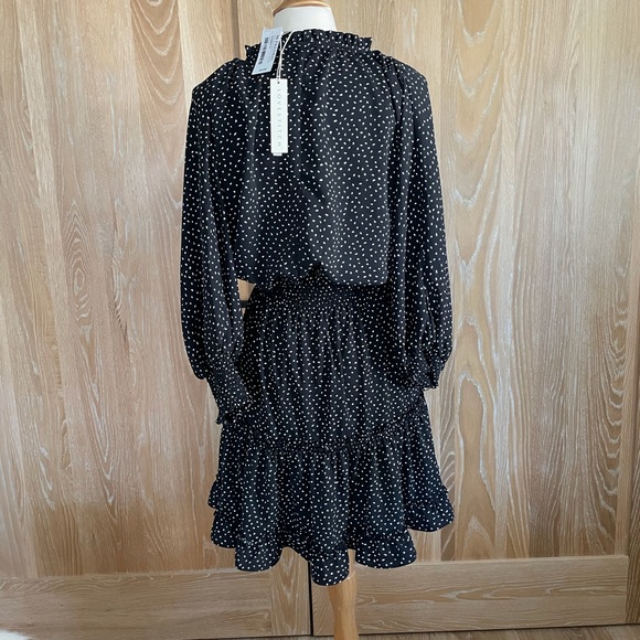 NWT black and white polka dot dress - Picture 2 of 2